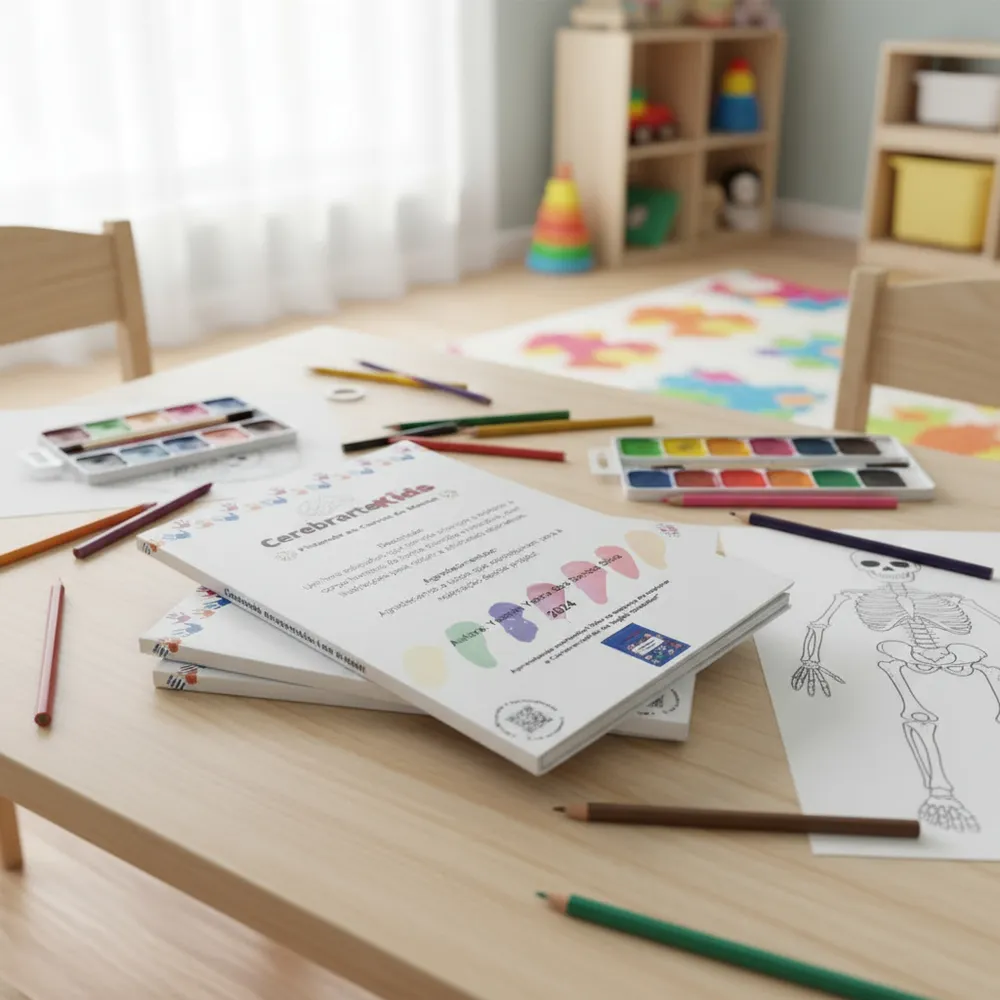 Cerebrartekids: Anatomia Para Colorir - Imagem 3