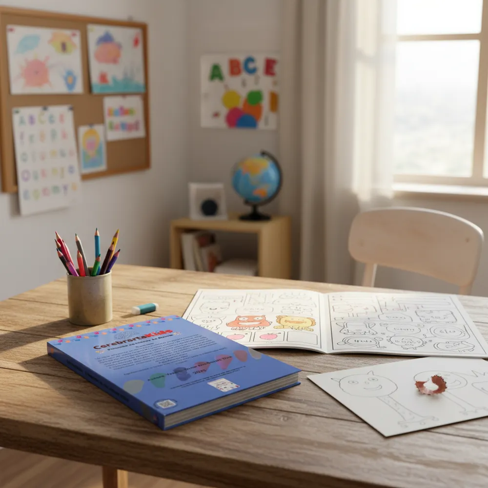 CerebrarteKids: Inglês Básico Para Colorir - Imagem 6