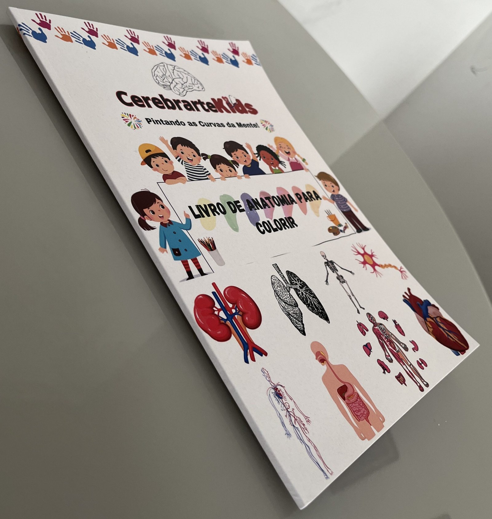 Cerebrartekids: Anatomia Para Colorir - Imagem 6