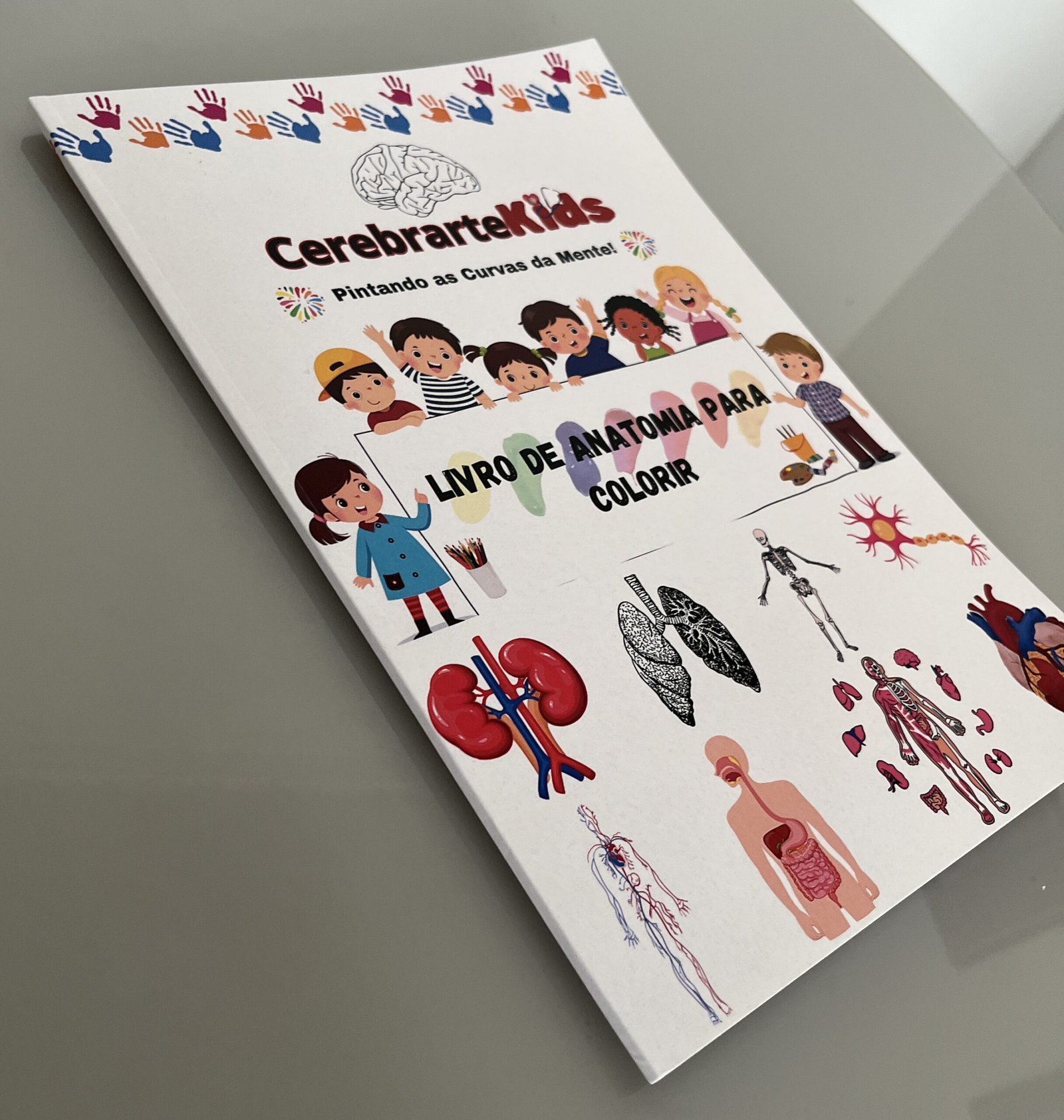 Cerebrartekids: Anatomia Para Colorir - Imagem 7