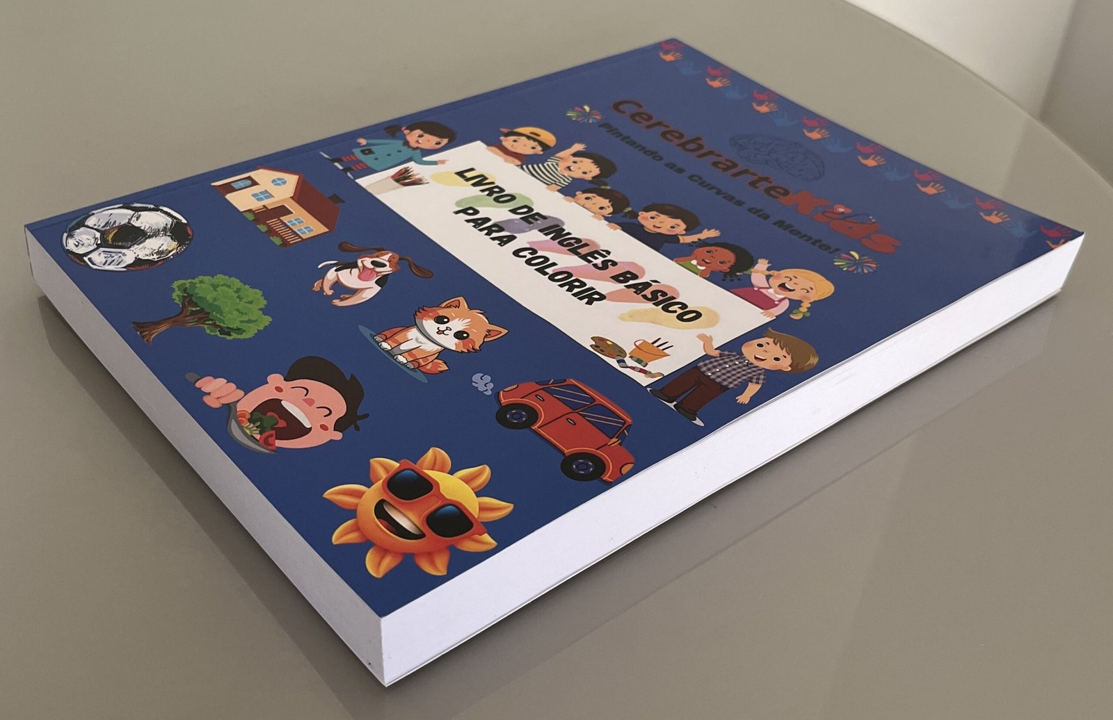 CerebrarteKids: Inglês Básico Para Colorir - Imagem 7