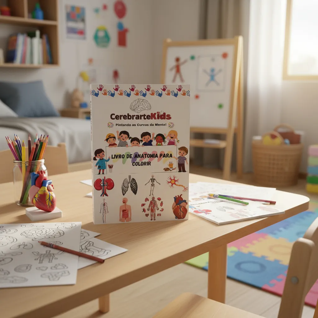 Cerebrartekids: Anatomia Para Colorir